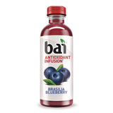 Bai Antioxidant Infused Beverage, Brasilia Blueberry, 18 oz Bottle, 12/Carton (DPP2712518) Case of 12