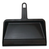 Impact® Value-Plus Dustpan, 12" x 11", Polypropylene, Black (IMP710) Each