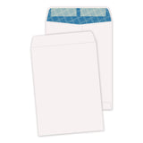 Quality Park™ Redi-Strip Security Tinted Envelope, Antimicrobial, #10 1/2, Cheese Blade Flap, Redi-Strip Closure, 9 x 12, White, 100/Box (QUA41415) Box of 100