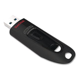 SanDisk® Ultra USB 3.0 Type A Flash Drive, 256 GB, Black (SDISDCZ48256GA) Each