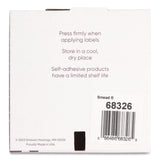 Smead Yearly End Tab File Folder Labels, 0.75 x 1.5, Orange, 500/Roll (SMD68326) 1 RL