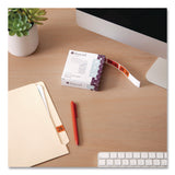 Smead Yearly End Tab File Folder Labels, 0.75 x 1.5, Orange, 500/Roll (SMD68326) 1 RL