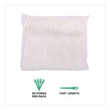 Eco-Products® Plantware CPLA Cutlery, Fork, White, 1,000/Carton (ECOEPS017) Case of 1000