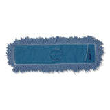Rubbermaid® Commercial Dust Mop Head, Synthetic Blend, 48" Width, Blue (RCPFGJ25700BL00) Each
