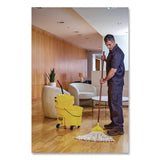 Rubbermaid® Commercial Super Stitch Finish Mop Heads, Cotton/Synthetic, Blue/White (RCPFGD51306WH00) Each