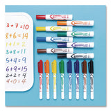 Avery® MARKS A LOT Desk-Style Dry Erase Markers, Broad Chisel Tip, Blue (AVE24406EA) Each