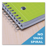 BAZIC® Products Spiral Notebook, Quadrille Rule (4 sq/in), Randomly Assorted Cover Color, (100) 10.5 x 8 Sheets (BAZ514) Each