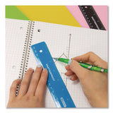 BAZIC® Products Spiral Notebook, Quadrille Rule (4 sq/in), Randomly Assorted Cover Color, (100) 10.5 x 8 Sheets (BAZ514) Each