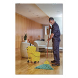 Rubbermaid® Commercial Super Stitch Blend Mop, Cotton/Synthetic, Medium, Green (RCPD21206GR00) Each