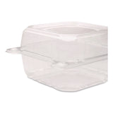 Karat® PET Plastic Hinged Container, 6 x 6 x 3.3, Clear, Plastic, 500/Carton (KRTFPHC66PET1C) Case of 500