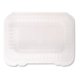 Karat® Polypropylene Plastic Hinged Container, 6 x 9 x 2.97, Clear, Plastic, 125/Pack, 2 Packs/Carton (KRTFPHC96PP1C) Case of 250