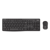 Logitech® MK370 Combo for Business, 33 ft Wireless Range, Graphite (LOG920011887) Each