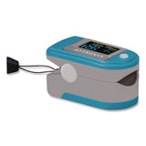 Veridian Healthcare® Fingertip Pulse Oximeter, Blue/Gray (VRH1150D) Each