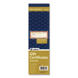 TOPS™ Gift Certificate with Stub Book, 7.81 x 3.25, Cream, 25 Certificates (ABFGFTBK1) Each