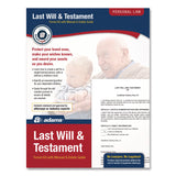 Adams Business Forms Last Will and Testament Digital Forms Kit with Manual and Estate Guide, Inkjet/Laser, 8.5 x 11, Unlimited Number of Forms (ABFK307) Each