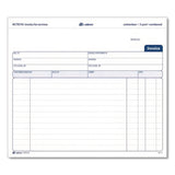 Adams Business Forms Multipart Service Invoice Pad, Three-Part Carbonless, 8.5 x 6.94, 50 Forms Total (ABFNCT8745) Pack of 50