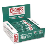 Chomps Chomplings Italian Style Beef Meat Stick, 0.5 oz Individually Wrapped, 24/Box (CHDZHO00481) Box of 24