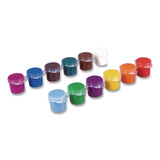 Cra-Z-Art® Washable Kids' Paint Set, with Artist Brush, 12 Assorted Colors/Pack (CZA1062824) Pack of 12