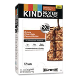 KIND Protein MAX Bar, Crispy Chocolate Peanut Butter, 2.2 oz Bar, 12/Box (KNDPHW43470) Box of 12
