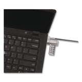 Targus® DEFCOM Ultimate Universal Serialized Combination Lock, 6.5 ft Cable (TRGASP96GLXS) Each