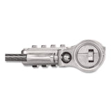 Targus® DEFCOM Ultimate Universal Serialized Combination Lock, 6.5 ft Cable (TRGASP96GLXS) Each