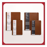 TRU RED™ Flexible-Cover Business Journal, Elastic Closure, 1-Subject, Narrow Rule, Mauve Cover, (128) 8 x 5.5 Sheets (TUDTR61956) Each