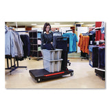 Rubbermaid® Commercial Palletote Box, 1.6 cu ft, 15.5" x 19.5" x 13", Gray (RCPFG172200GRAY) Each