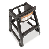 Rubbermaid® Commercial Sturdy Chair Youth Seat with Casters, Black (RCPFG780508BLA) Each