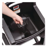 Rubbermaid® Commercial Sturdy Chair Youth Seat with Casters, Black (RCPFG780508BLA) Each