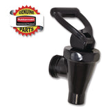 Rubbermaid® Commercial Spigot for Beverage Dispensers, Black (SGSFG3358L60000) Each