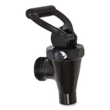 Rubbermaid® Commercial Spigot for Beverage Dispensers, Black (SGSFG3358L60000) Each
