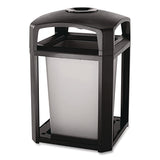 Rubbermaid® Commercial Landmark Series Replacement Parts, Dome Top, 26 x 26 x 10.5, Black (SGSFG3975L1BLA) Each