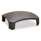 Rubbermaid® Commercial Landmark Series Replacement Parts, Dome Top, 26 x 26 x 10.5, Black (SGSFG3975L1BLA) Each