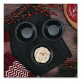 Dart® Quiet Classic Laminated Foam Dinnerware, Bowl, 5 oz, Black, 125/Sleeve, 8 Sleeves/Carton (DCC5BWBQ) Case of 1000