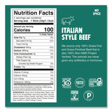 Chomps Chomplings Italian Style Beef Meat Stick, 0.5 oz Individually Wrapped, 24/Box (CHDZHO00481) Box of 24