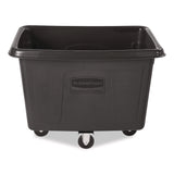 Rubbermaid® Commercial Replacement Plate Casters, 3.63" x 2.88" Swivel Mount Plate, 5" Wheel, Black (SGSFG25533) Each