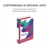 Samsill® Economy Round Ring View Binders, 3 Rings, 1" Capacity, 8.5 x 5.5, Assorted, 6/Carton (SAMMP28609) Case of 6
