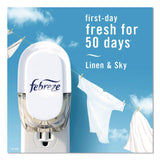 Febreze PLUG Air Freshener Refills, Linen and Sky, 2.63 oz, 3/Pack, 6 Packs/Carton (PGC13846) Case of 6