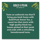 Gold Peak Sweet Tea, 18.5 oz Bottle, 12/Carton (GPT2839093) Case of 12