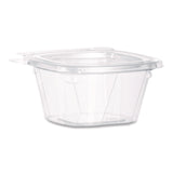 Dart® ClearPac SafeSeal Tamper-Resistant, Tamper-Evident Containers, 3.72 x 4.2 x 1.97, Clear, Plastic, 400/Carton (DCCCH6DEF) Case of 400
