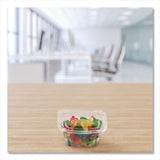 Dart® ClearPac SafeSeal Tamper-Resistant, Tamper-Evident Containers, 3.72 x 4.2 x 1.97, Clear, Plastic, 400/Carton (DCCCH6DEF) Case of 400