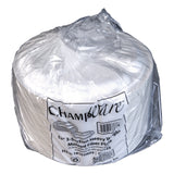 SCT® ChampWare Molded Fiber Tableware, 3-Compartment Plate, 10" dia, White, 125/Sleeve, 4 Sleeves/Carton (SCH18163WPF) Case of 500
