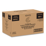 Dart® Microwaveable Hinged Containers, 6.31 x 6.31 x 3, Clear, Plastic, 300/Carton (DCC60PPHT1) Case of 300