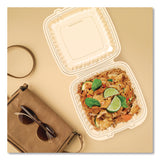 Dart® Microwaveable Hinged Containers, 9 x 8.75 x 3, Clear, Plastic 150/Carton (DCC90PPHT1) Case of 150