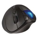 Kensington® Pro Fit Ergo TB450 Trackball, 2.4 GHz Frequency/6 ft Wireless Range, Right Hand Use, Black (KMW72194) Each