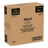 Solo Traveler Cappuccino Style Dome Lid, Fits 10 oz to 24 oz Hot Cups, White, 95 Lids/Sleeve, 10 Sleeves/Carton (SCCTLP316PPR) Case of 950