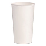 Solo Double Sided Poly (DSP) Paper Cold Cups, 28 oz to 32 oz, White, 40 Cups/Sleeve, 12 Sleeves/Carton (SCCRNP32P2050) Case of 480