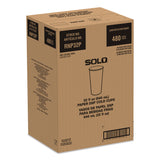Solo Double Sided Poly (DSP) Paper Cold Cups, 28 oz to 32 oz, White, 40 Cups/Sleeve, 12 Sleeves/Carton (SCCRNP32P2050) Case of 480