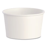 Solo Double Poly Paper Food Containers, 5 oz, 3.38" Diameter x 2.01"h, White, Paper, 1,000/Carton (SCCS605T02050) Case of 1000