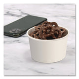 Solo Double Poly Paper Food Containers, 5 oz, 3.38" Diameter x 2.01"h, White, Paper, 1,000/Carton (SCCS605T02050) Case of 1000